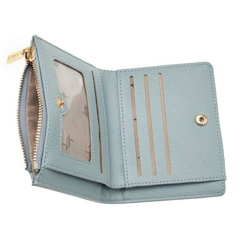 Verde Γυναικείο Πορτοφόλι 18-1324 Ανοιχτό Μπλέ